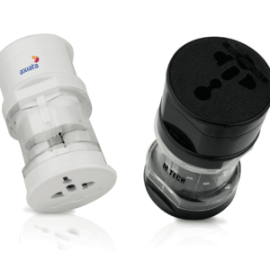 Universal Travel Adapter with Sliding Plugs