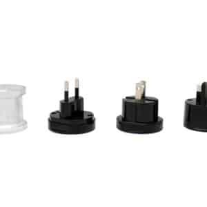 Universal Travel Adapter with Sliding Plugs