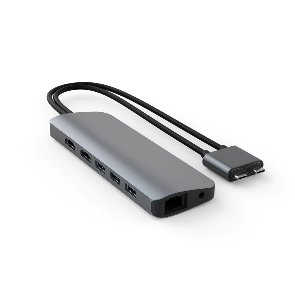 HyperDrive VIPER 10-in-2 USB-C Hub for MacBook – Grey