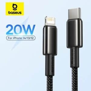 Baseus 20W USB-C to Lightning Braided Cable