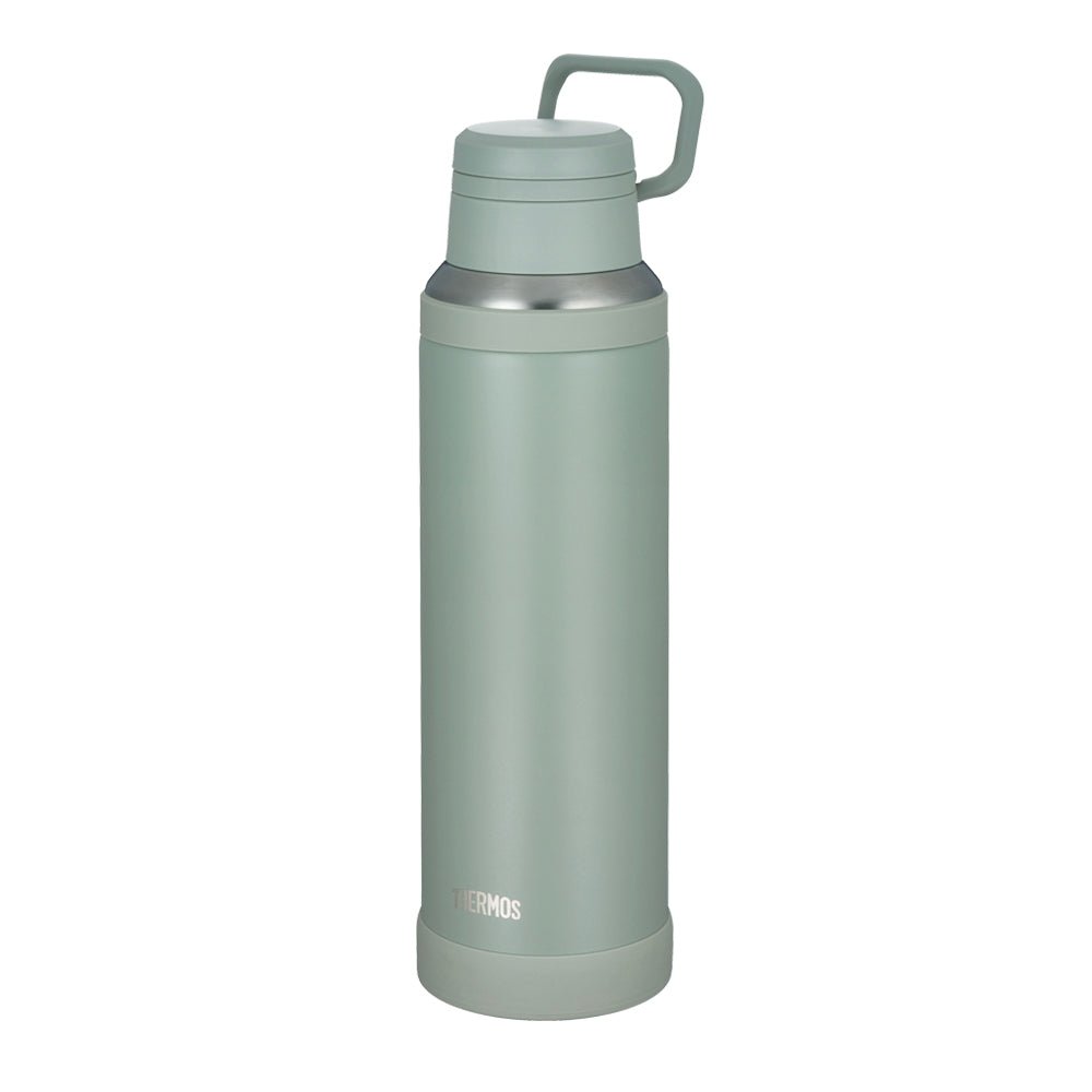 Thermos JOY Large Bottle with Handle Lid Ash Green and Charcoal