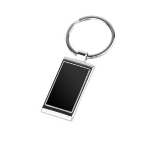 Arven Rectangular Metal Key Holder with Black Panel