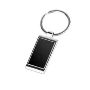 Arven Rectangular Metal Key Holder with Black Panel