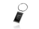 Arven Rectangular Metal Key Holder with Black Panel