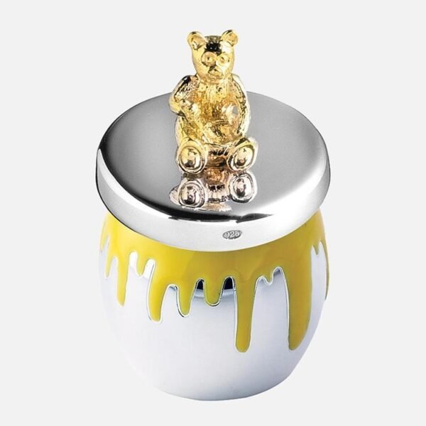 Bear Runny Honey Keepsake Box – Sterling Silver