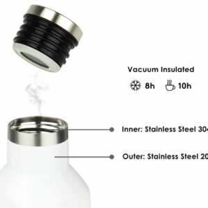 Custom Engraved Vacuum Flask 500ml – Stainless Steel 304