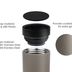 URBAN Vacuum Thermal Tumbler with 360 Sip Lid – 480ml