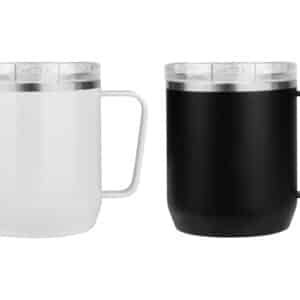 Custom Stainless Steel Coffee Mug with Slide Lid & Handle