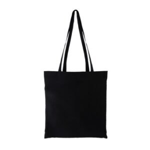 Black Cotton Tote Bag – 5oz