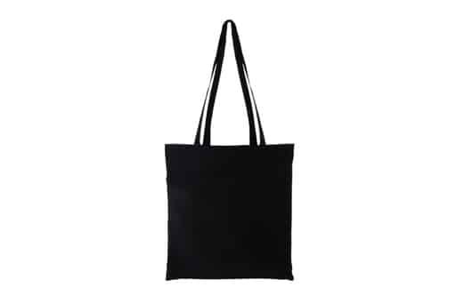 Black Cotton Tote Bag – 5oz
