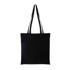 Black Cotton Tote Bag – 5oz