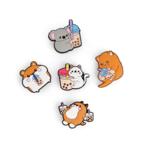 Decorative Clip-On Charm Sets in Cute Designs