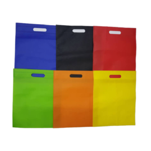 Die-Cut Handle Non-Woven Bag – 28 x 34.3cm, 6 Colours