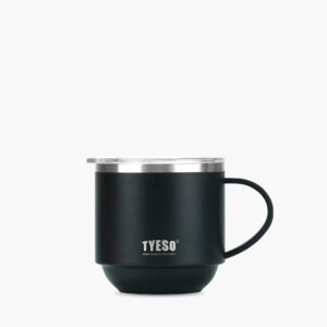 TYESO Insulated Camping Mug with Lid