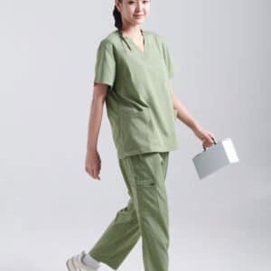 Custom Unisex Scrub Set Top and Pants – Stretch 166GSM