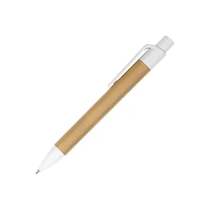 Custom Eco Paper Pen with Logo – 1.0mm Retractable Gel Pen