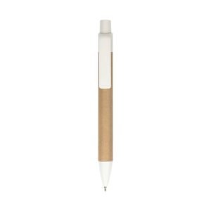 Custom Eco Paper Pen with Logo – 1.0mm Retractable Gel Pen