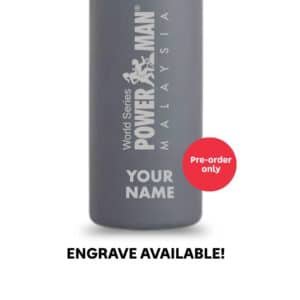 Hydro Flask Bottle with Custom Logo Engraving Sample