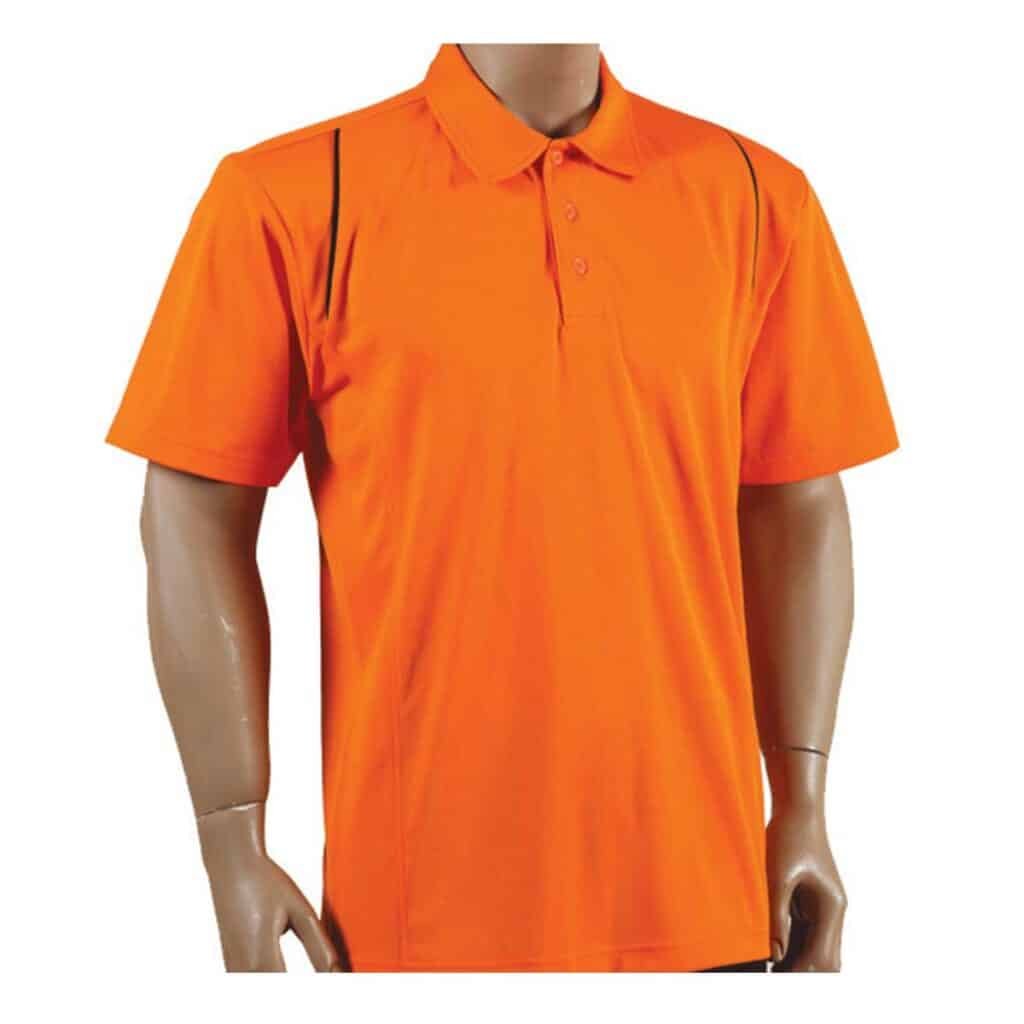 Custom Quick Dry Polo with Contrast Yoke Piping – Microfibre 170GSM