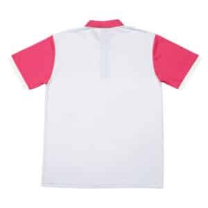 Custom Sublimation Polo Shirt with Geometric Triangle Yoke