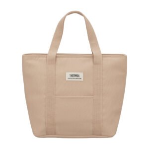 Thermos Insulated Lunch Tote in Ash Blue Beige and Smoke Black