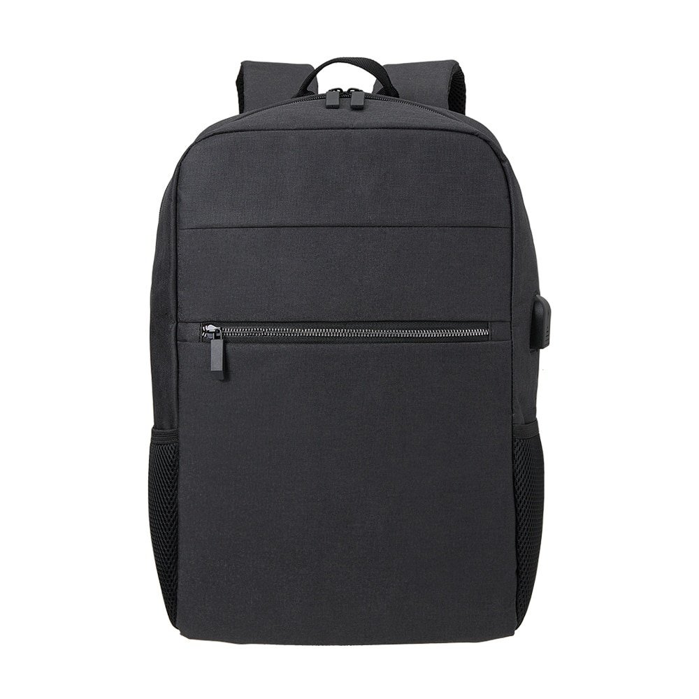 Laptop Backpack with USB Port and Side Bottle Pocket