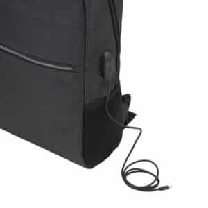 Laptop Backpack with USB Port and Side Bottle Pocket