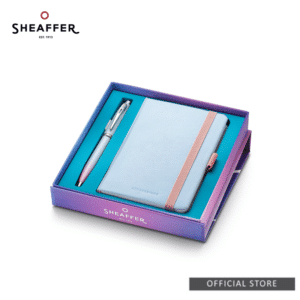 Sheaffer Pen and Light Blue Notebook Gift Set