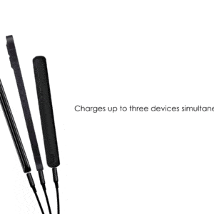 Custom 3-in-1 Retractable Charging Cable with Logo