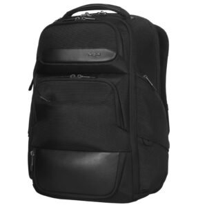 Targus Executive Laptop Backpack Black with Trolley Sleeve