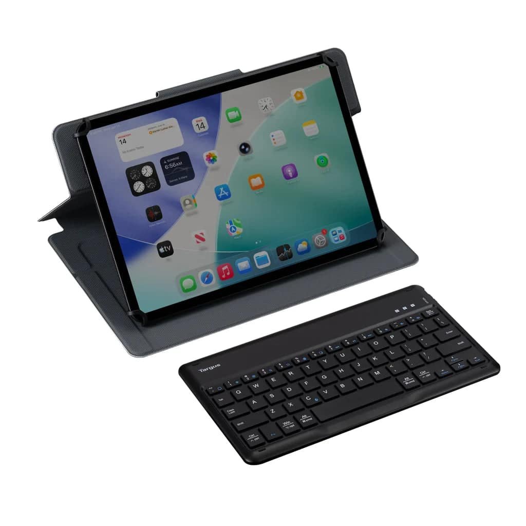 Tablet Folio Stand Case with Bluetooth Keyboard