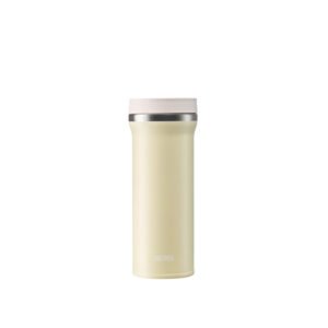 Slim Insulated Bottle with Straw Lid in Pastel Colours
