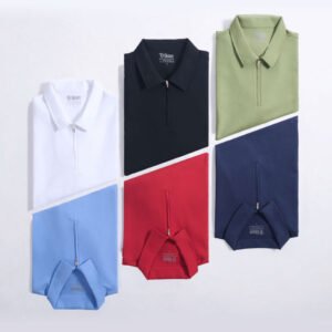 Custom Tritan Premium Stretch Polo – Cotton Poly Spandex 220GSM