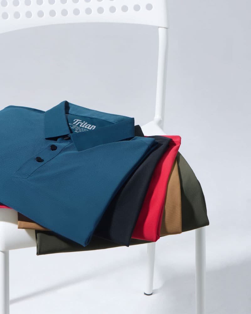 Custom Tritan Premium Nylon Spandex Polo – Silky Stretch 170GSM
