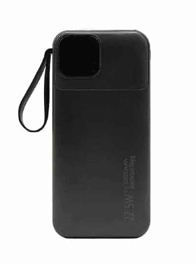 10,000mAh Quick Charge Power Bank with Wrist Strap