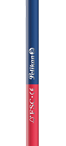 Pelikan Thick Triangular Red and Blue Pencil