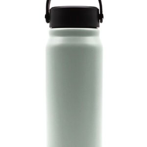 Wide Mouth Vacuum Bottle with Handle Lid – Mint