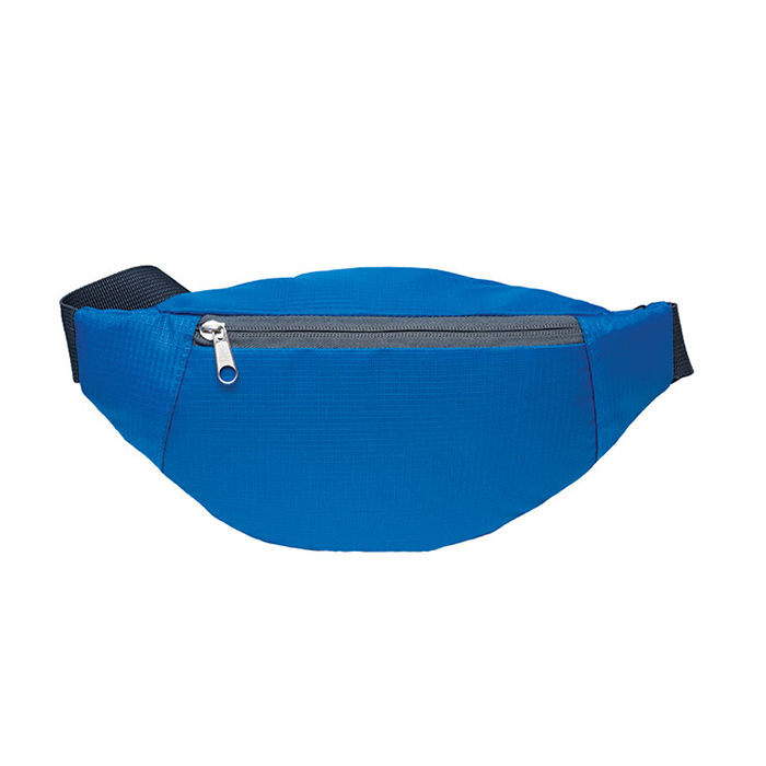 Waist Bag with Zip Pockets – Royal Blue